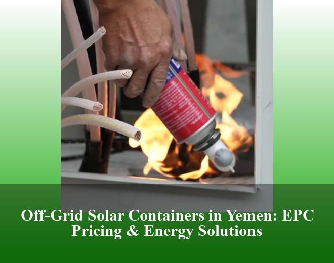 Off-Grid Solar Containers in Yemen: EPC Pricing & Energy Solutions